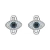 施华洛世奇/Swarovski Unisex Evil Eye 袖扣, 彩色设计, 不锈钢 5506081