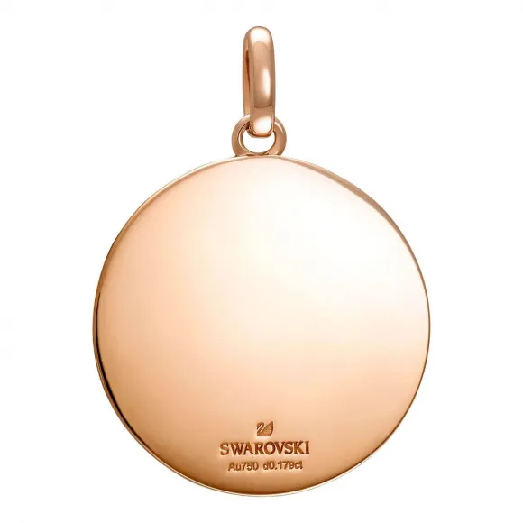 施华洛世奇/Swarovski  高级珠宝 爱是唯一玫瑰金钻石链坠 5506532