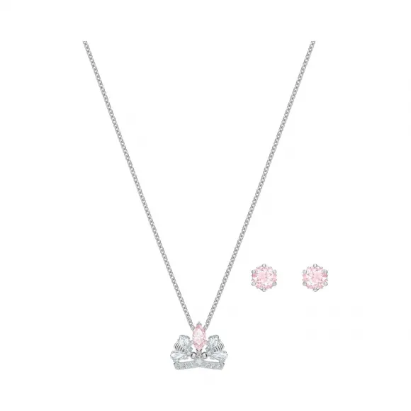 施华洛世奇/Swarovski Bee A Queen 套装, 粉红色, 镀铑 5510989