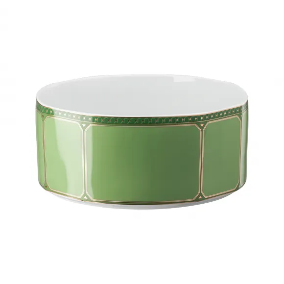 施华洛世奇/Swarovski Signum 上菜碗  瓷器  大号  绿色 5634386