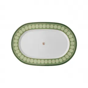 施华洛世奇/Swarovski Signum 大浅盘  瓷器  大号  绿色 5635504