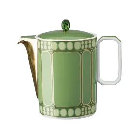 施华洛世奇/Swarovski Signum 咖啡壶  瓷器  绿色 5635548