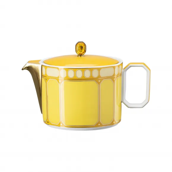 施华洛世奇/Swarovski Signum 茶壶  瓷器  小号  黄色 5635549