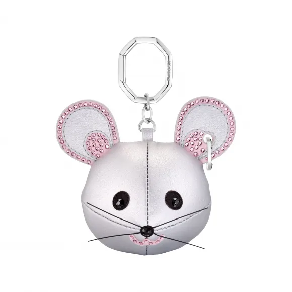 施华洛世奇/Swarovski Icons 钥匙扣  鼠  流光溢彩  不锈钢 5650129