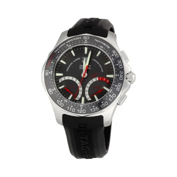 豪雅/TAG Heuer 竞潜Aquaracer系列 石英机芯 不锈钢 CAF7113.FT8010