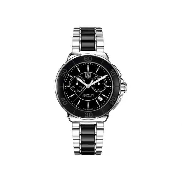 豪雅/TAG Heuer F1系列 石英机芯 精钢陶瓷 男表 CAH1210.BA0862