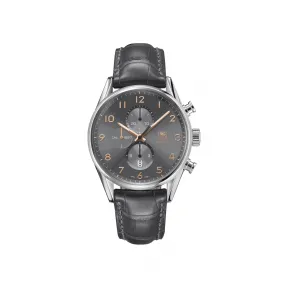 豪雅/TAG Heuer 卡莱拉Carrera系列 自动机械机芯 抛光精钢 男表 CAR2013.FC6313