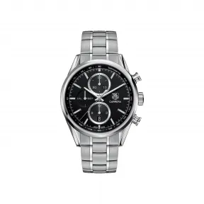 豪雅/TAG Heuer 卡莱拉Carrera系列 自动机械机芯 抛光精钢 男表 CAR2110.BA0724