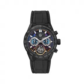 豪雅/TAG Heuer TAG Heuer Carrera（卡莱拉系列）腕表 Calibre Heuer 02T COSC腕表 配饰 45 MM - CAR5A8AF.FC6415