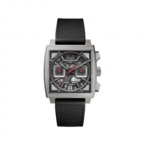 豪雅/TAG Heuer TAG Heuer Monaco（摩纳哥系列）计时码表 39MM 钛金属 男表 CBL2183.FT6236