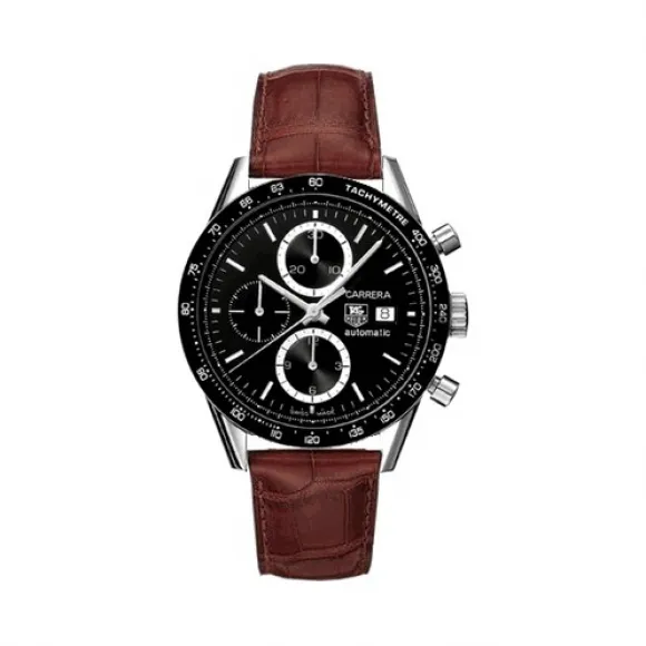 豪雅/TAG Heuer 卡莱拉Carrera系列 自动机械机芯 不锈钢 CV2010.FC6181