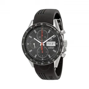 豪雅/TAG Heuer 卡莱拉Carrera系列 自动机械机芯 精钢 男表 CV201AH.FT6014