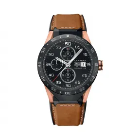 豪雅/TAG Heuer Tag Heuer Connected智能腕表 PROCESSOR 18K纯玫瑰金（5N+） 男表 SAR8A50.FT6070