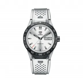 豪雅/TAG Heuer Tag Heuer Connected智能腕表 石英机芯 2级钛金属 男表 SAR8A80.FT6056