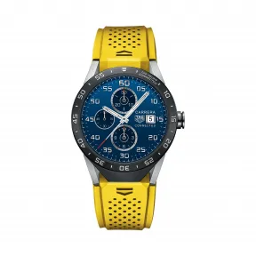 豪雅/TAG Heuer Tag Heuer Connected智能腕表 石英机芯 2级钛金属 男表 SAR8A80.FT6060