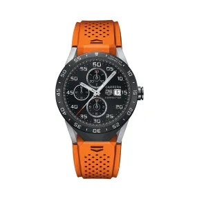 豪雅/TAG Heuer Tag Heuer Connected智能腕表 石英机芯 2级钛金属 男表 SAR8A80.FT6061