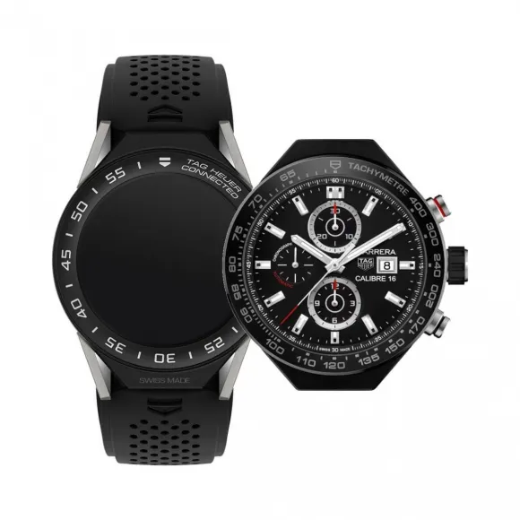 豪雅/TAG Heuer 自动机械机芯 钛 男表 SBF8A8001.11EB0128