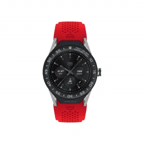 豪雅/TAG Heuer Connected Modular 智能 精细磨砂和抛光钛金属 男表 SBF8A8001.11FT6080