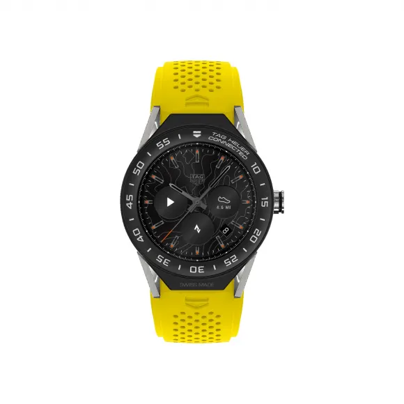 豪雅/TAG Heuer Connected Modular PROCESSOR 精细磨砂和抛光钛金属 男表 SBF8A8001.11FT6082