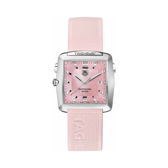 豪雅/TAG Heuer 高尔夫系列 石英机芯 钛金属不锈钢 女表 WAE1114.FT6011