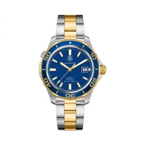 豪雅/TAG Heuer 竞潜Aquaracer系列 自动机械机芯 精钢 男表 WAK2120.BB0835