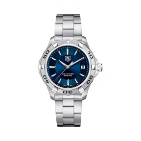 豪雅/TAG Heuer 竞潜Aquaracer系列 石英机芯 精钢 男表 WAP1112.BA0831