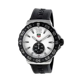 豪雅/TAG Heuer F1系列 石英机芯 拉丝精钢 男表 WAU1111.FT6024