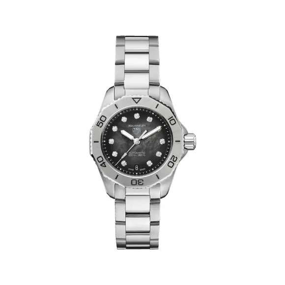 豪雅/TAG Heuer 竞潜系列 抛光精细磨砂精钢 30MM 女表 WBP2410.BA0622