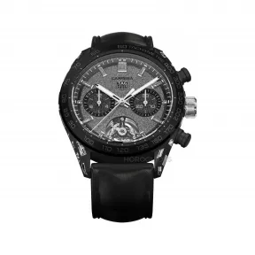 豪雅/TAG Heuer 卡莱拉系列 喷砂阳极氧化铝 44MM 男表 XCBN5A90.FC8315