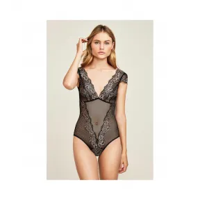  性感蕾丝深V连体衣 TSL067H