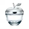 蒂芙尼/Tiffany Everyday Objects 系列水晶加纯银材质苹果形礼品盒。