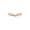 蒂芙尼/Tiffany Tiffany Soleste V 形 18k 玫瑰金五钻戒指 61107576 GRP10453