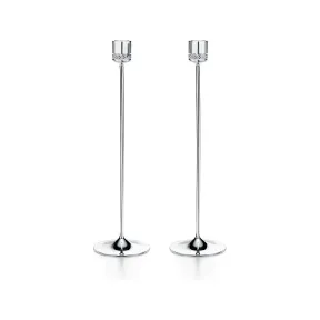蒂芙尼/Tiffany 纯银 Diamond Point 烛台。 67367588 