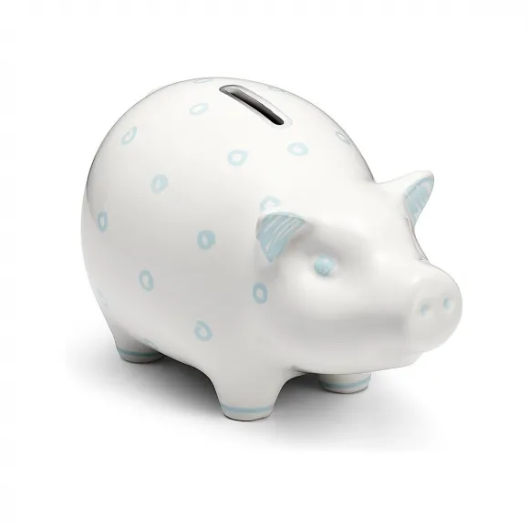 蒂芙尼/Tiffany 点存钱罐陶瓷蓝色口音 70532077 