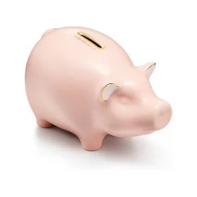 蒂芙尼/Tiffany Tiny Tiffany 系列粉色陶制小猪存钱罐