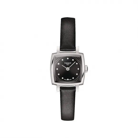 天梭 Tissot T-Lady系列 橡胶 石英机芯 女表 T058.109.16.056.00