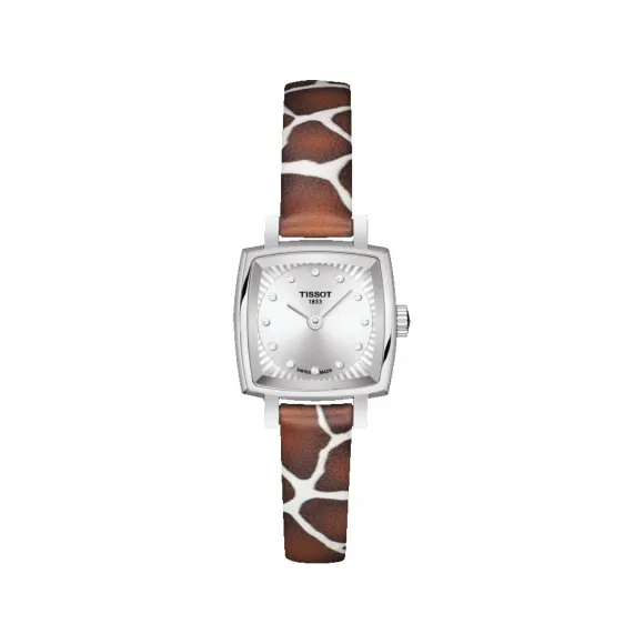 天梭/Tissot T-Lady 系列 20.00MM x 20.00MM 316L精钢表壳 石英机芯 女表 T058.109.17.036.00