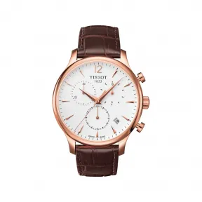 天梭 Tissot T-Classic系列 皮革 石英机芯 男表 T063.617.36.037.00