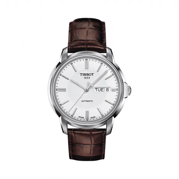 天梭 Tissot T-Classic系列 皮革 自动机械机芯 男表 T065.430.16.031.00