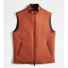 托德斯/Tod's 男人 橙色 科技织物马甲 X1M10490460WFTG805