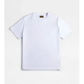 托德斯/Tod's 男人 白色 针织T恤 X5MB3485530VDNB001