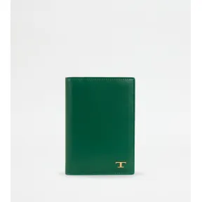 托德斯/Tod's 男人 绿色 牛皮护照包 XAMTSIDF200QNTV418
