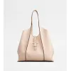 托德斯/Tod's Woman 粉色 中号皮革购物手袋 XBWTSBA0300Q8EPZM030