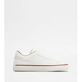 托德斯/Tod's 男人 白色 皮革运动休闲鞋 XXM03E0GC50TLDB001