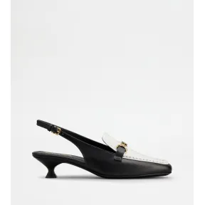 托德斯/Tod's Woman 彩色 皮革後袢帶樂福鞋 XXW37L0IN50FZT35M042V