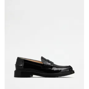 托德斯/Tod's Woman BLACK Loafers in Leather XXW59C0DD40MRK41MB999