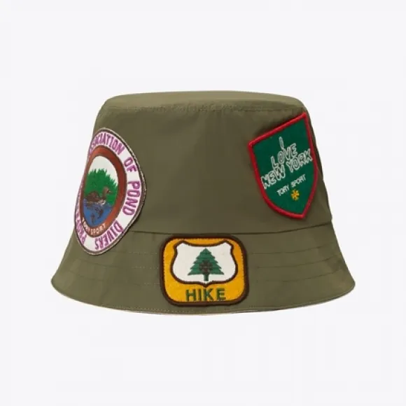 汤丽柏琦/Tory Burch 拼贴渔夫帽 125955-391