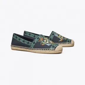 汤丽柏琦/Tory Burch Printed Canvas 渔夫鞋 80945-400