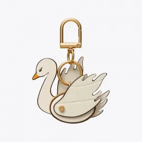汤丽柏琦/Tory Burch 折纸风格天鹅造型钥匙圈 86390-104