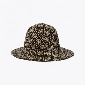 汤丽柏琦/Tory Burch T Monogram 双面雪尼尔渔夫帽 87422-889